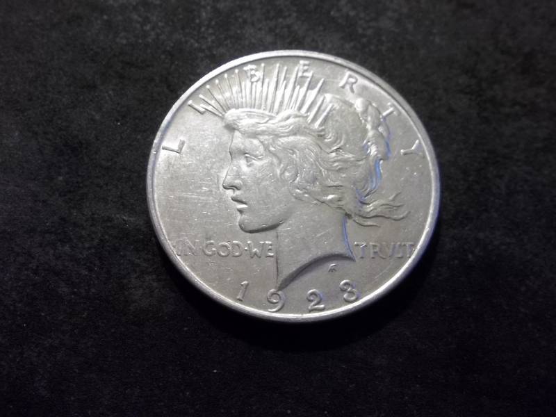 1923 D Peace Silver Dollar