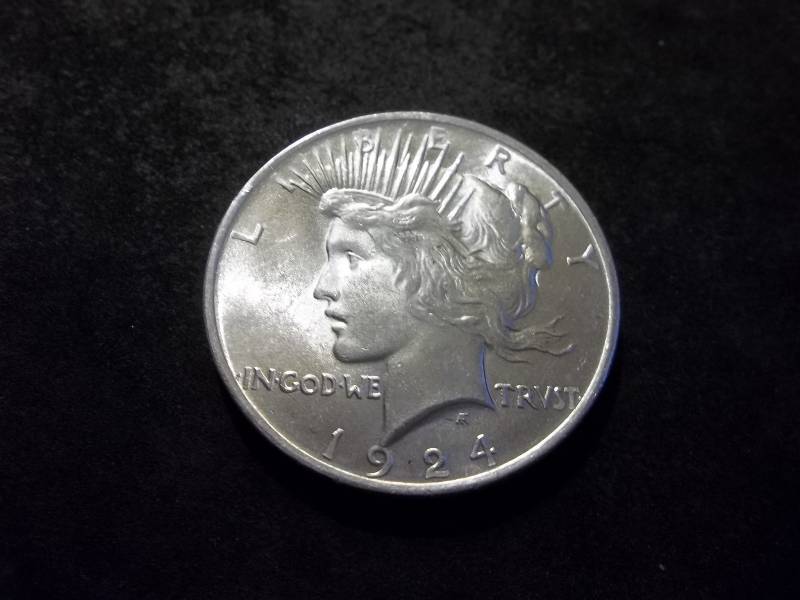 1924 Peace Silver Dollar