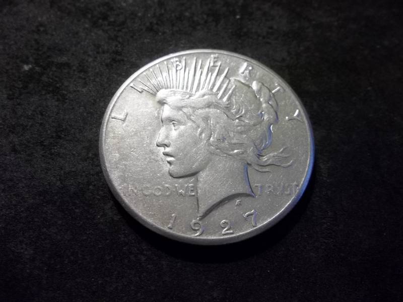 1927  Peace Silver Dollar