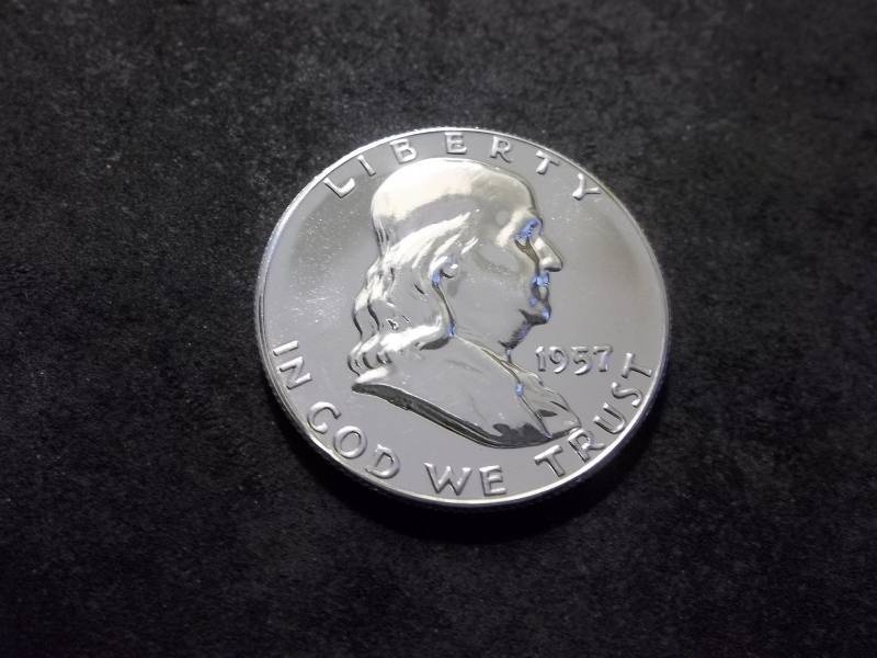 1957  Franklin Half Dollar Choice Proof