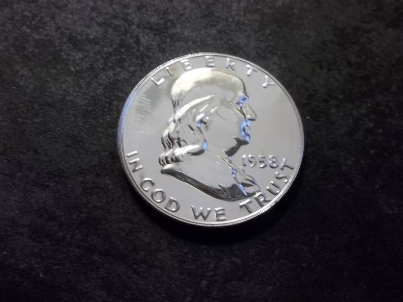 1958   Franklin Half Dollar Choice Proof