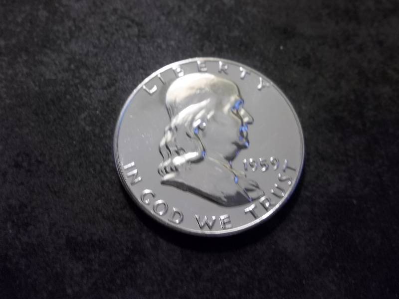 1959 Franklin Half Dollar Choice Proof