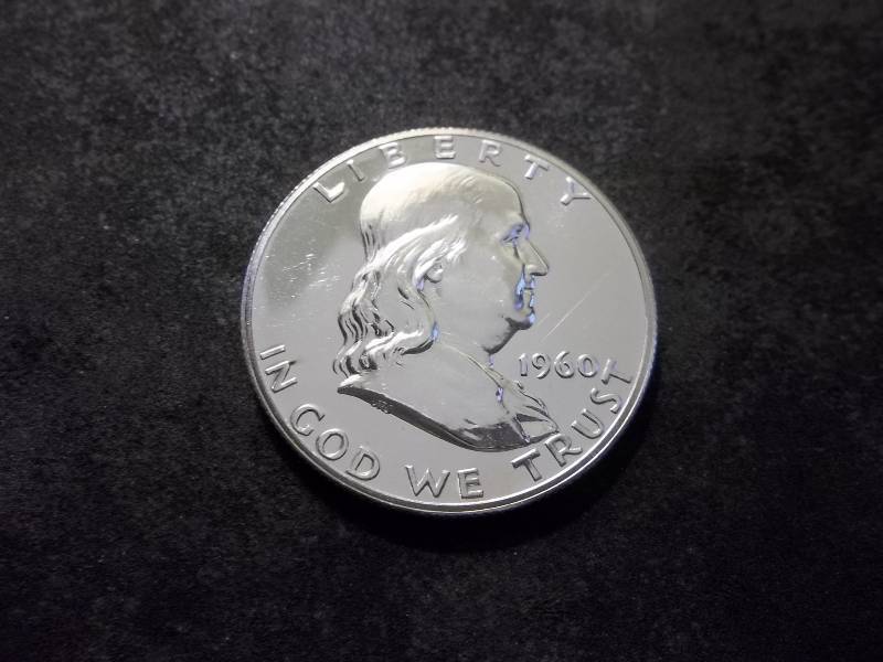 1960  Franklin Half Dollar Choice Proof