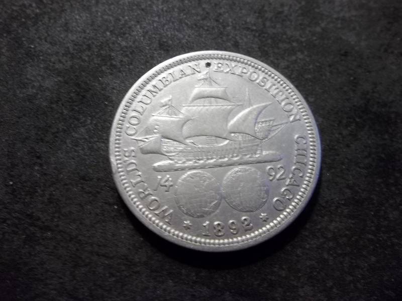 1892 Columbian Exposition Silver Half Dollar Comemmorative