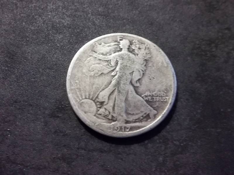 1917 S Walker Half Dollar