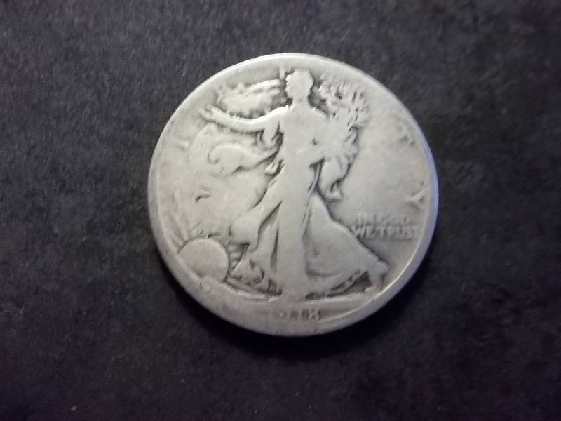 1918 D  Walker Half Dollar