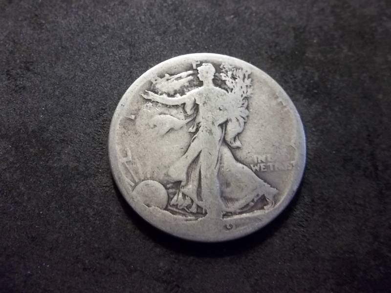 1919 S Walker Half Dollar