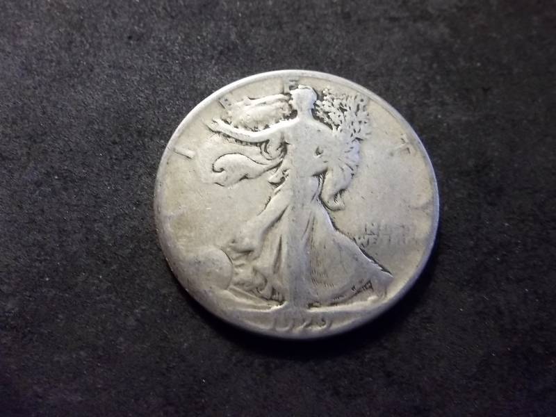 1929 S Walker Half Dollar
