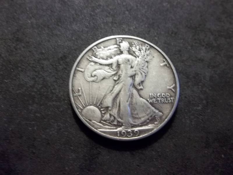 1939 D Walker Half Dollar