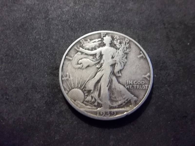 1939 S Walker Half Dollar
