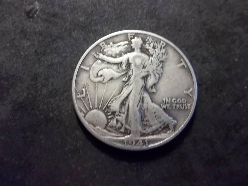 1941 D Walker Half Dollar
