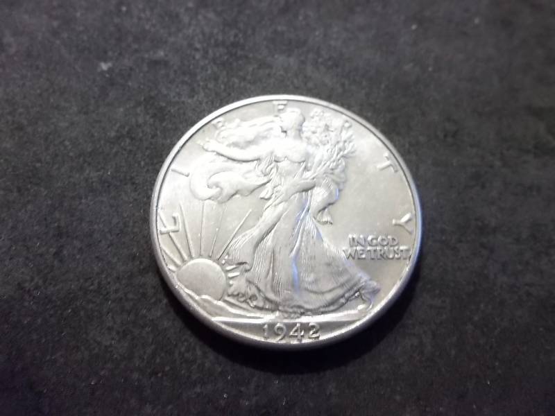1942 D Walker Half Dollar