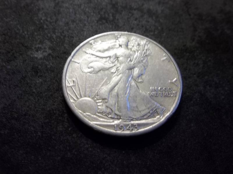 1943 D  Walker Half Dollar