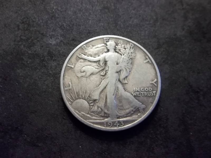 1943 S  Walker Half Dollar