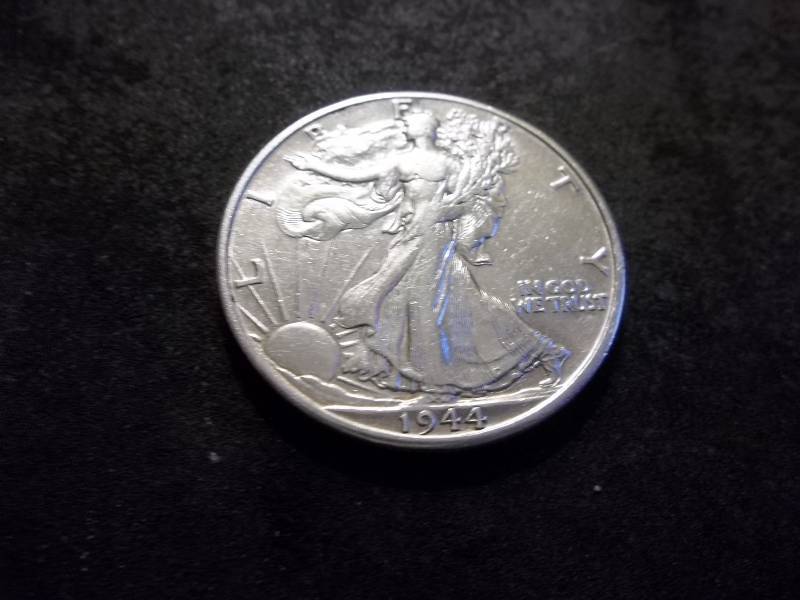 1944 D Walker Half Dollar