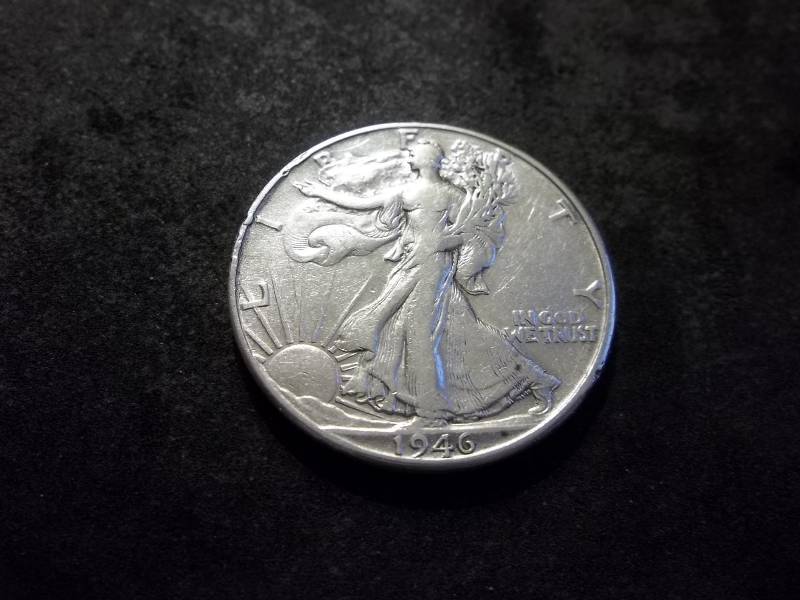 1946 D Walker Half Dollar