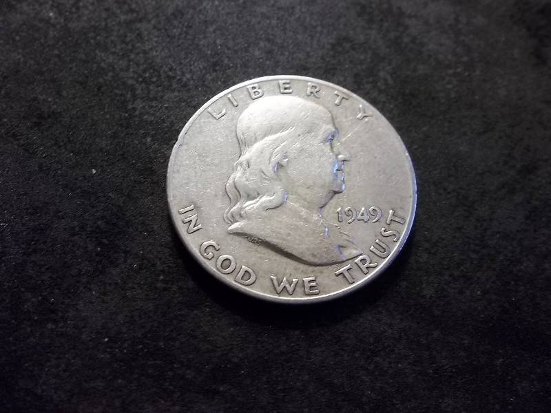 1949 S  Franklin Half Dollar
