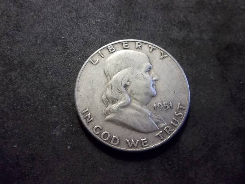 1951  Franklin Half Dollar