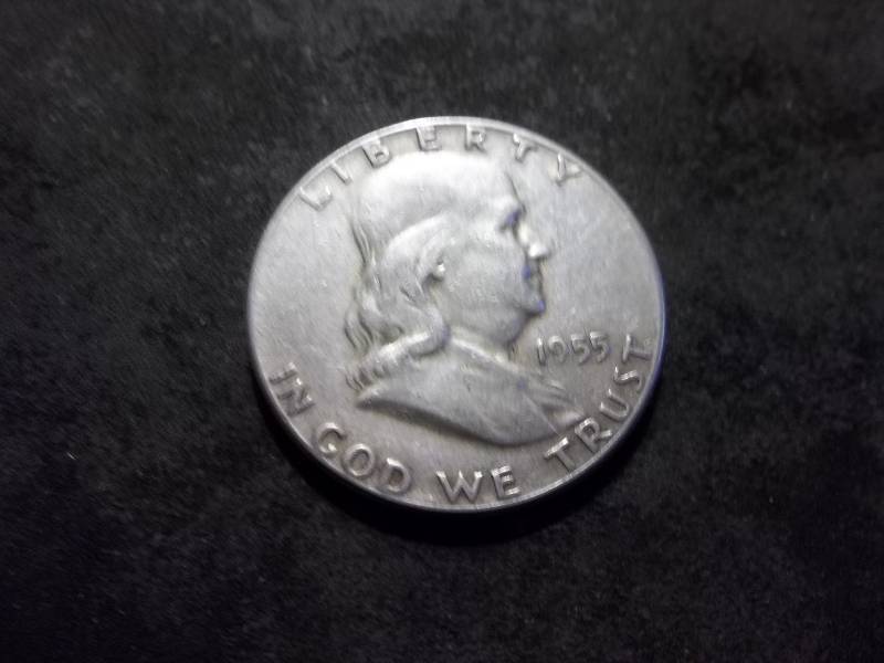 1955 Franklin Half Dollar