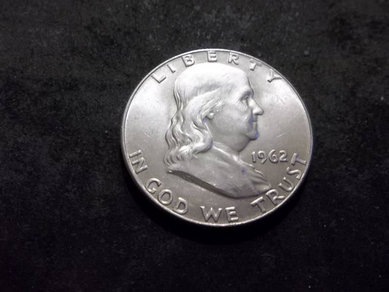 1962 D  Franklin Half Dollar