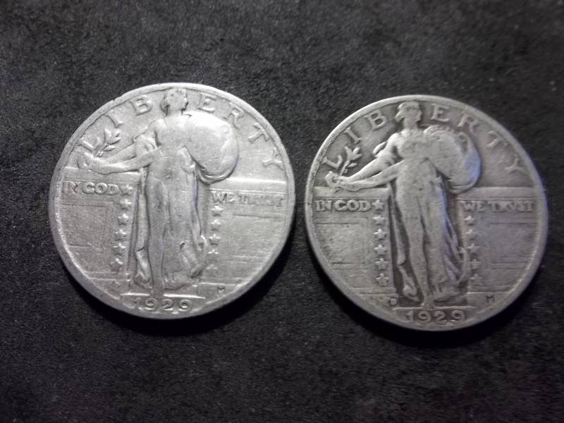 1929, 1929 D Standing Liberty Quarters