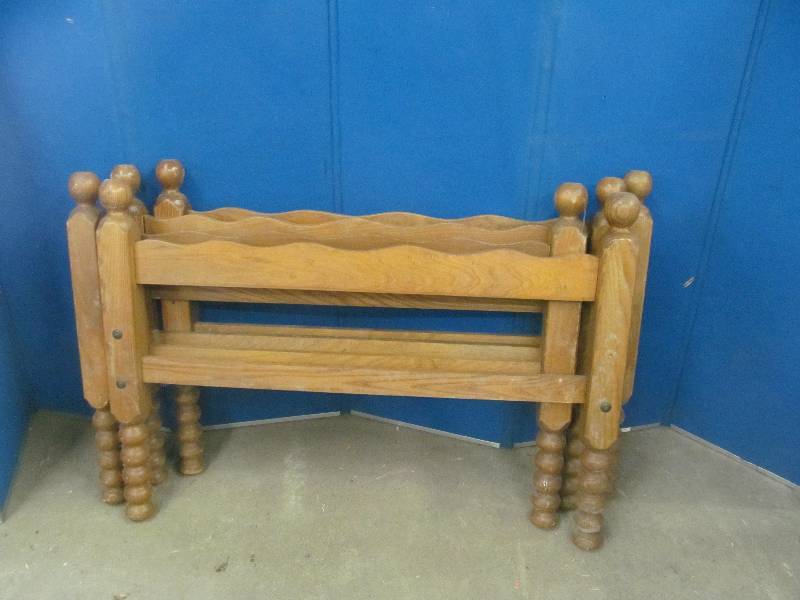 lot 124 image: headboards, footboards