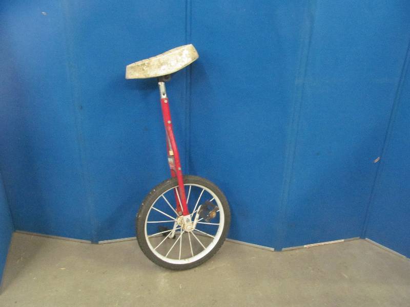 lot 128 image: Hedstrom unicycle