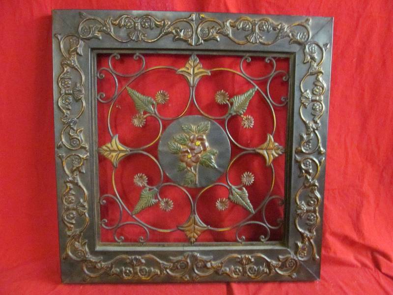lot 188 image: metal wall art dcor