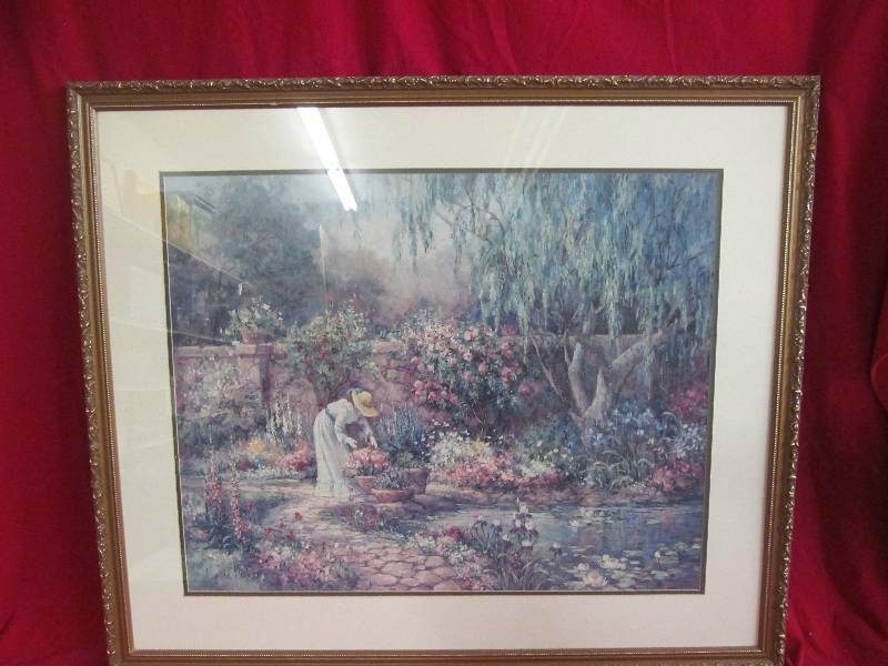 lot 190 image: sofa print