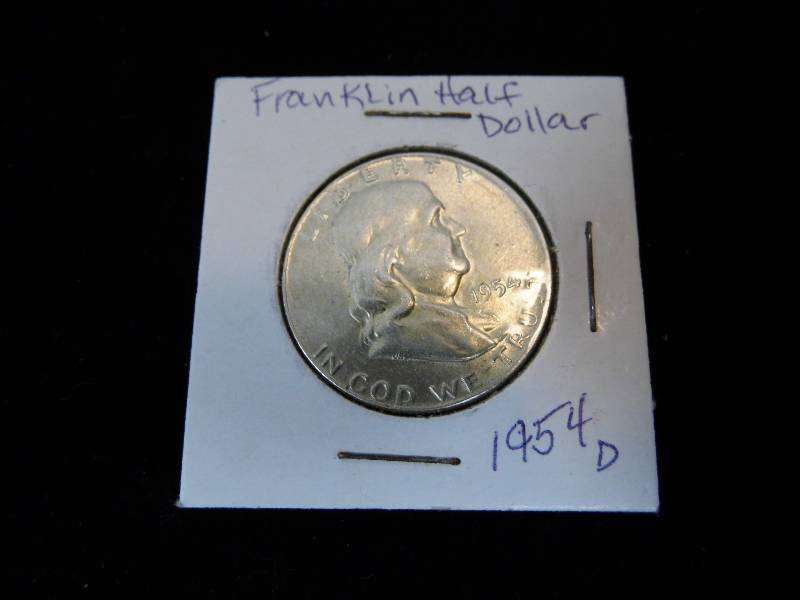 lot 7 image: Franklin Half Dollar