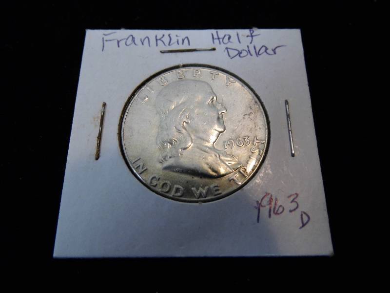lot 9 image: Franklin Half Dollar