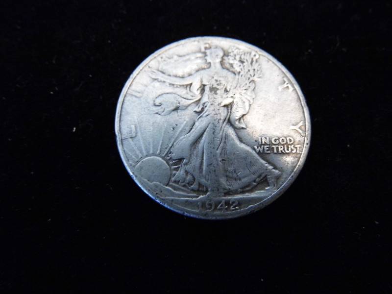 lot 10 image: Walking Liberty Half Dollar