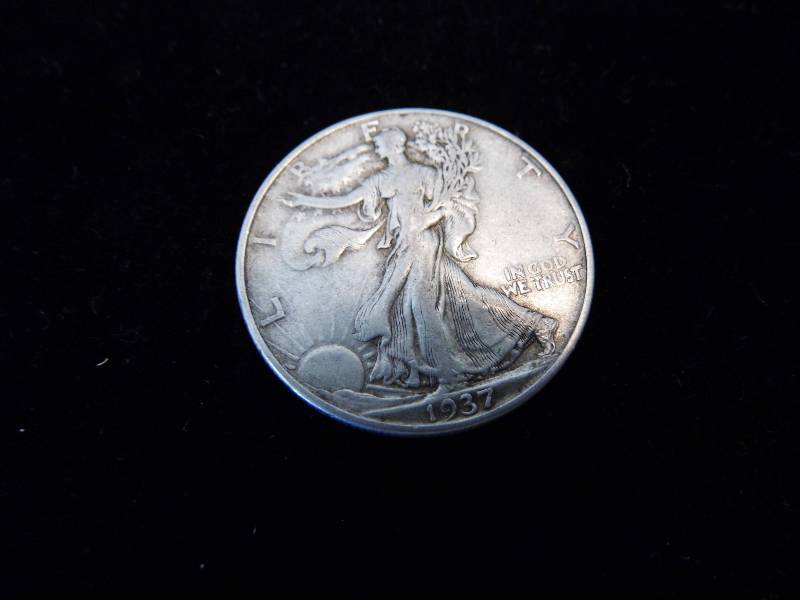 lot 13 image: Walking Liberty Half Dollar