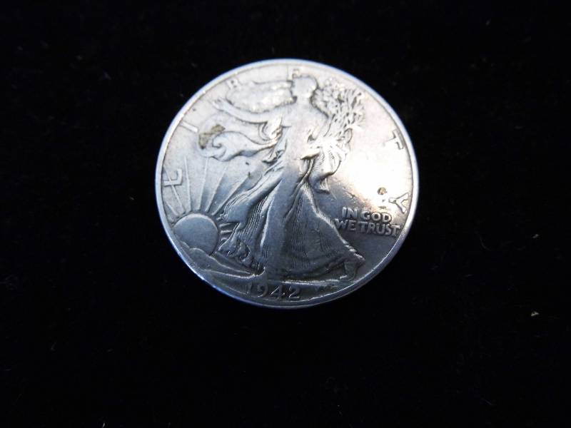 lot 14 image: Walking Liberty Half Dollar