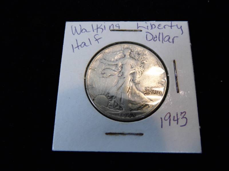 lot 15 image: Walking Liberty Half Dollar