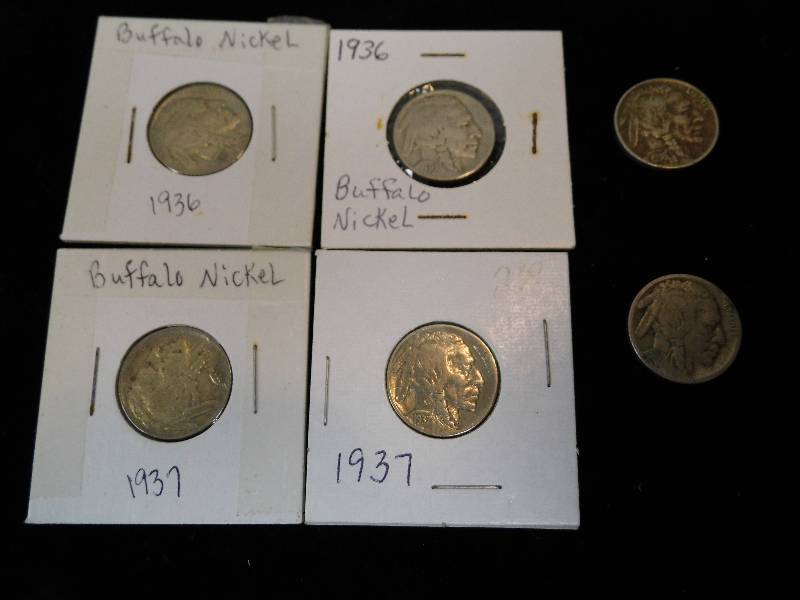 lot 20 image: Buffalo Nickles