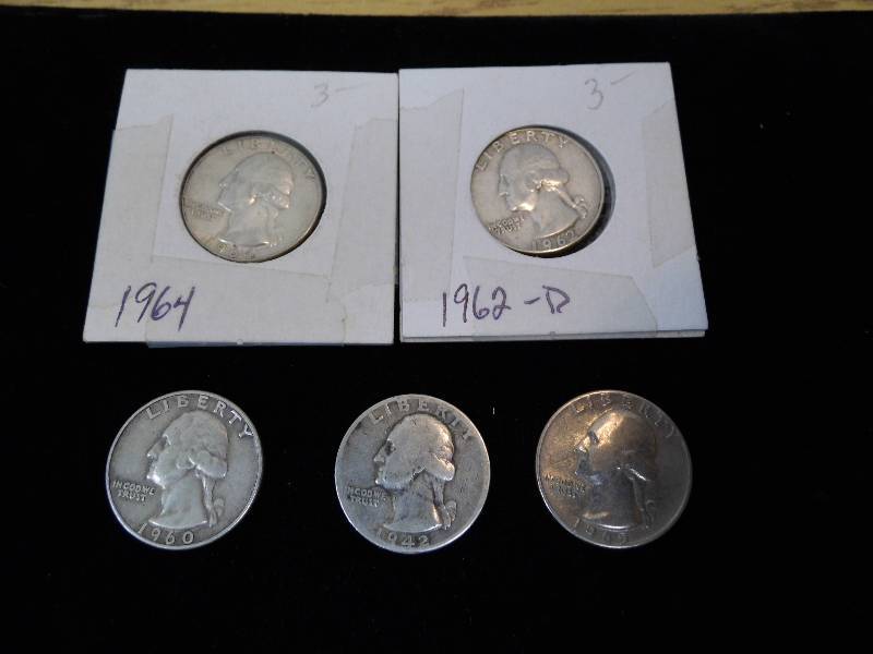 lot 21 image: US Quarters