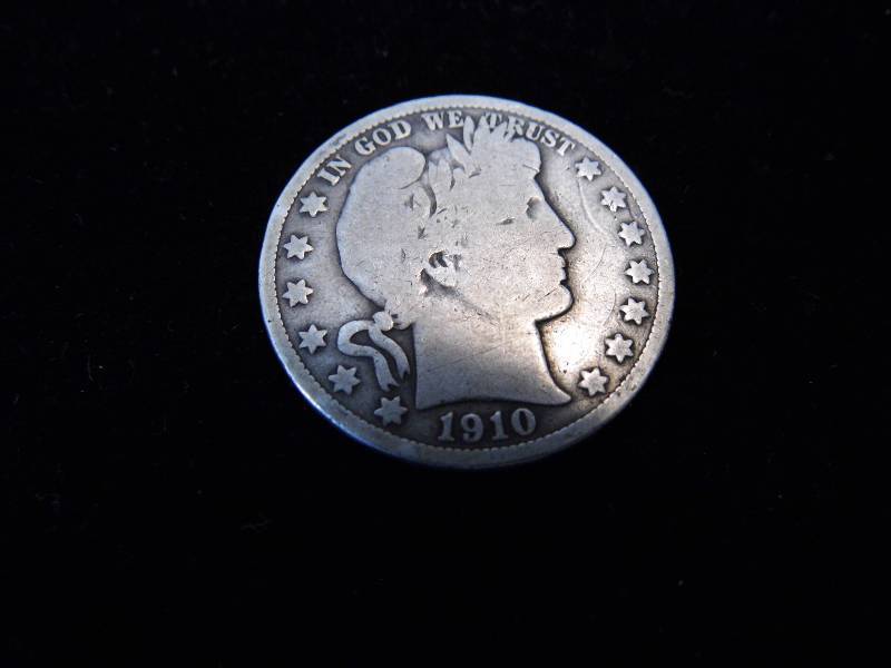 lot 29 image: Barber Half Dollar