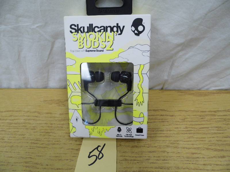 lot 58 image: Skullcandy Smokin Buds