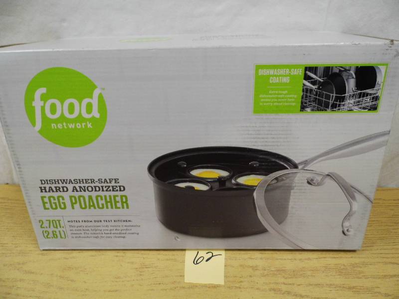 lot 62 image: Food Network Kettle w Egg Poacher