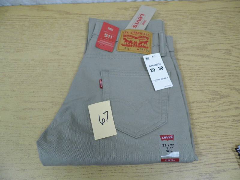 lot 67 image: Levis - 511 Jeans - 29x30