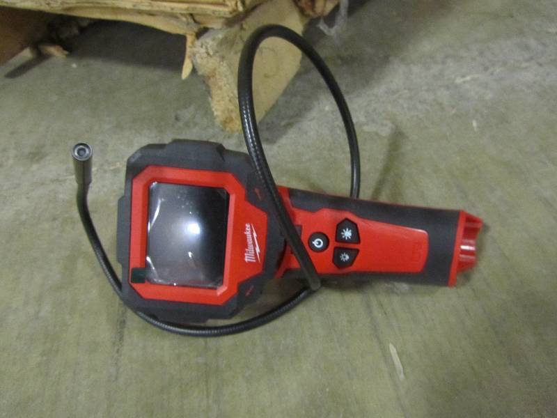 lot 13 image: Milwaukee M12 12-Volt Lithium-Ion Cordless M-Spector 360 Digital Inspection Camera (Tool-Only)