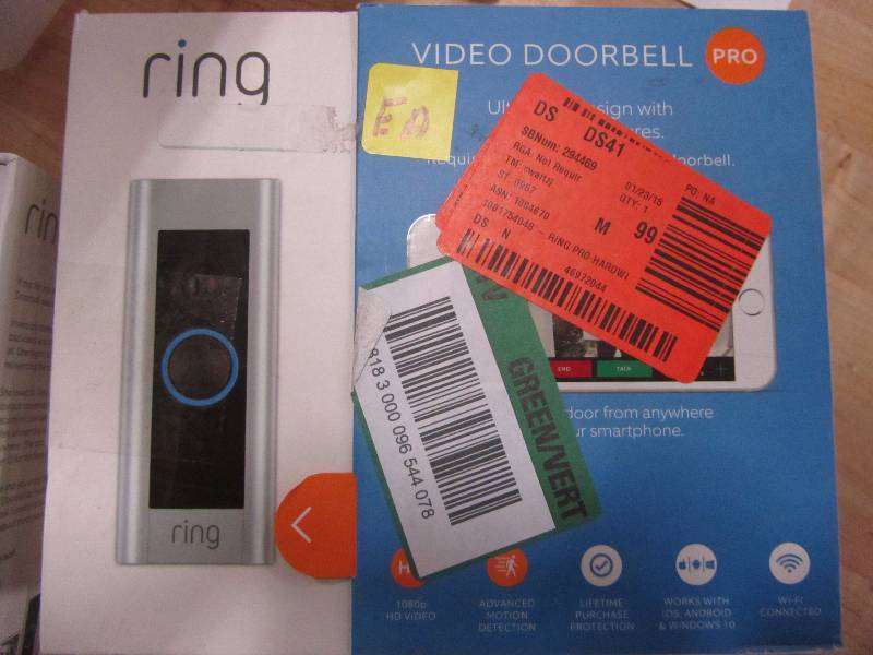 lot 72 image: Ring Video Doorbell Pro (Wiring Required)