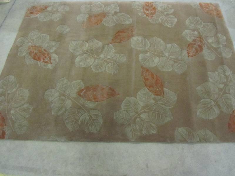 lot 79 image: Nourison Overstock Julian Brown 8 ft. x 11 ft. Area Rug