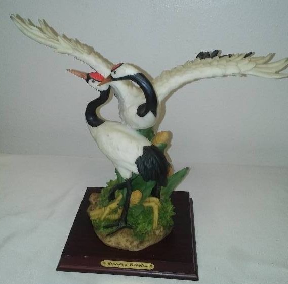 lot 15 image: Montefiori Collection  Pair of Cranes