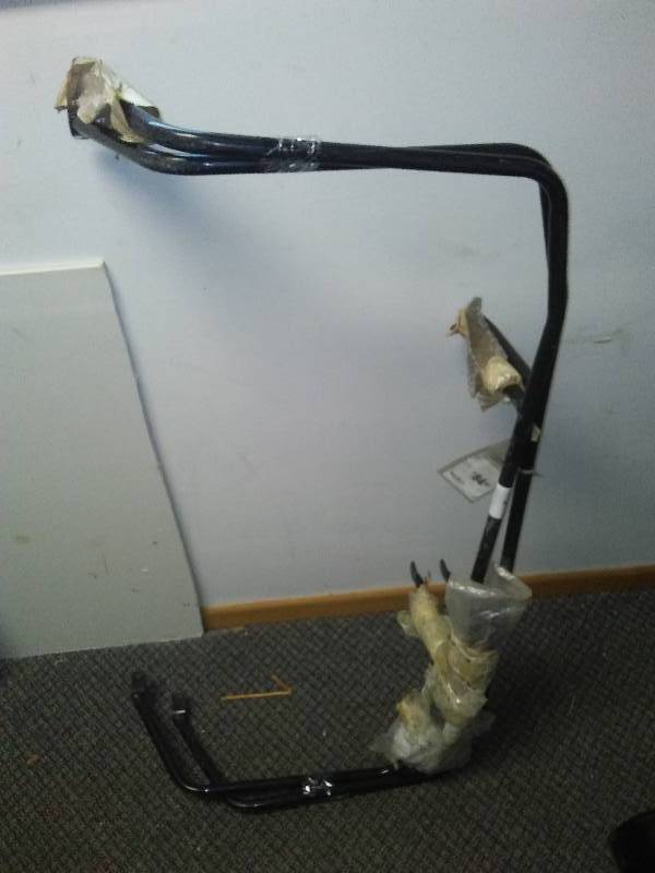 lot 68 image: 2 ATV Front Rack extension kits hardware and frame