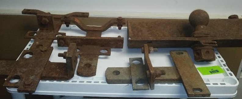 lot 69 image: 5 Trailer Hitch mounts, each is different