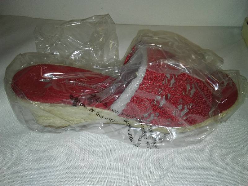 lot 97 image: NEW, NIB, Studio Works ESPEDRILLE WEDGE HEEL SANDALS
