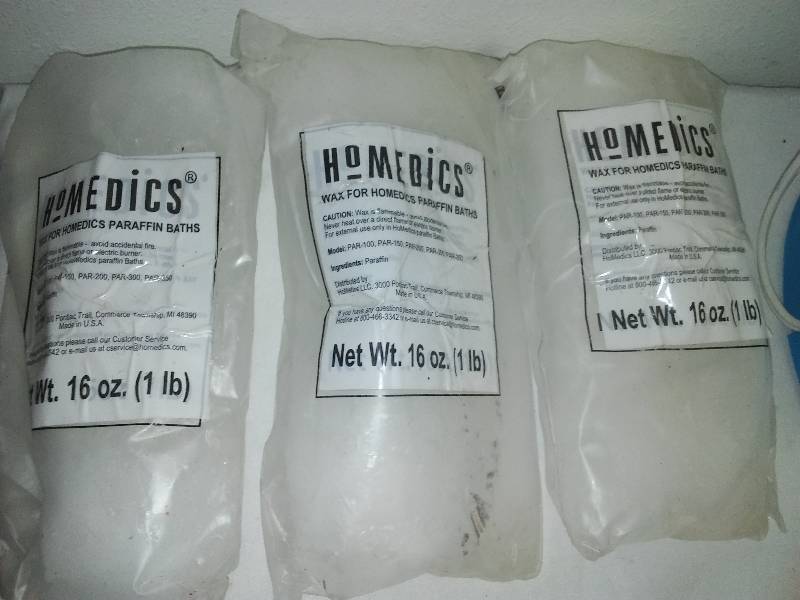 lot 124 image: NEW HoMedics Paraffin Bath, never used