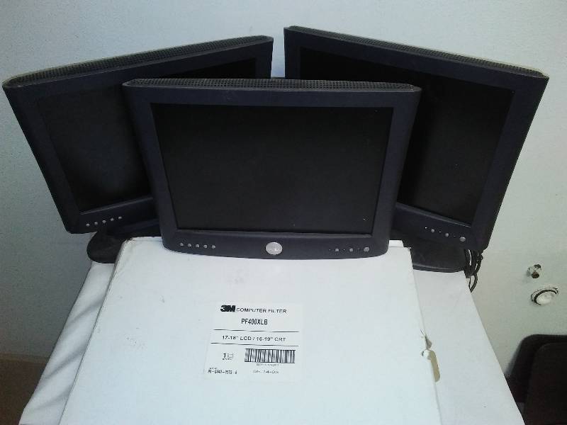 lot 137 image: NIB 3M Privacy Computer Filter and Dell Monitors (3)
